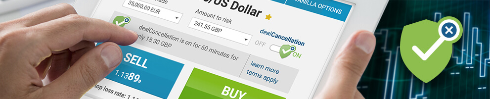 Trade Risk free with dealCancellation